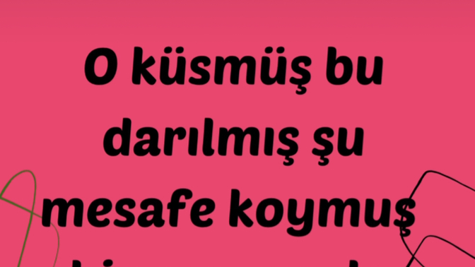 Sana mesefa koyan birine kafayı takar mısın?