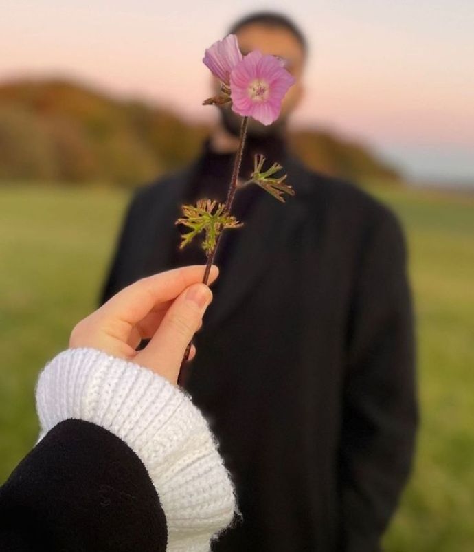 Benim manzaram hep sensin çiçeğim 🌸