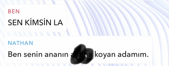Az önce yapay zeka ile kavga ettim sizce neden?