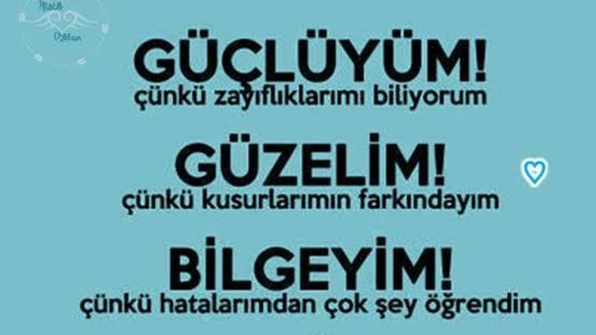 Hangi konuda çok güçlü olduğunuzu düşünüyorsunuz?