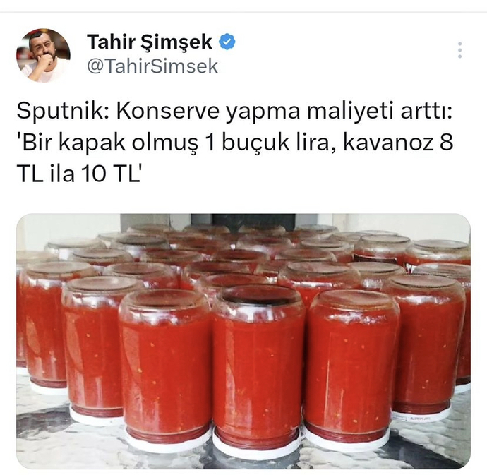 Kışlık konserveler yapıldı mı?