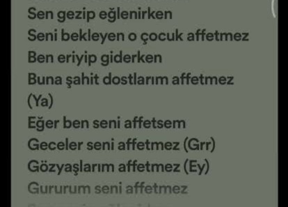 Ayrılmayı hazmeden kadın/erkekle birlikte olmak lütuf değil mi?