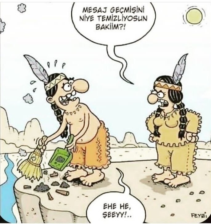 Mesaj geçmişinizi temizler misiniz?