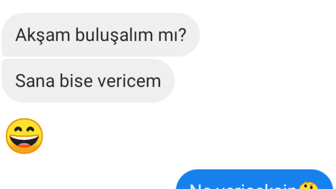 Ayy bu mesaj beni endişelendirdi? Ne kastediyor sizce?