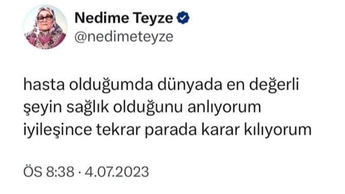 Sizin en değerliniz nedir?