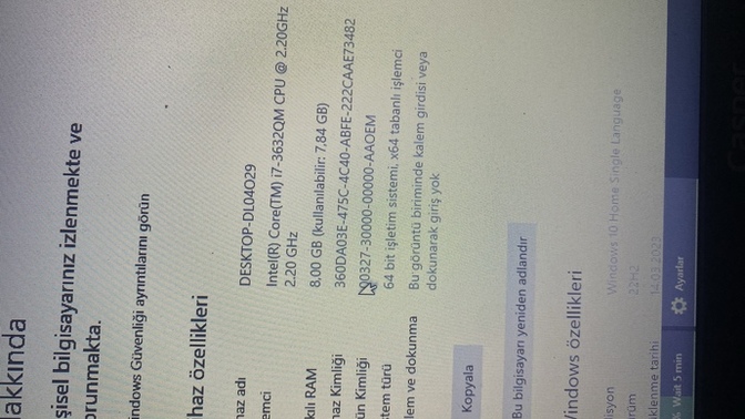 Pc hakında bilgisi olan var mı?
