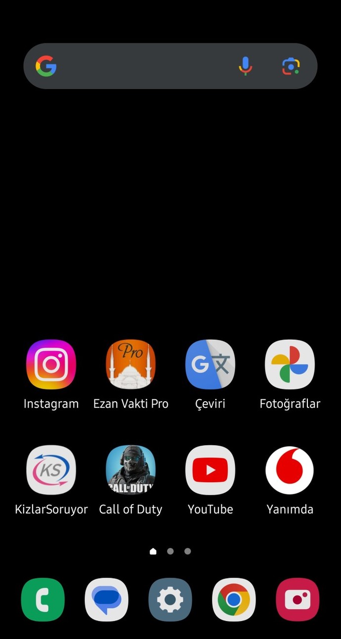 Telefon duvar kağıdınızı paylaşır mısınız?