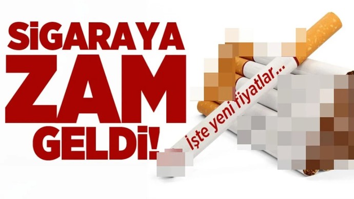 Sigaraya zam geldi?
