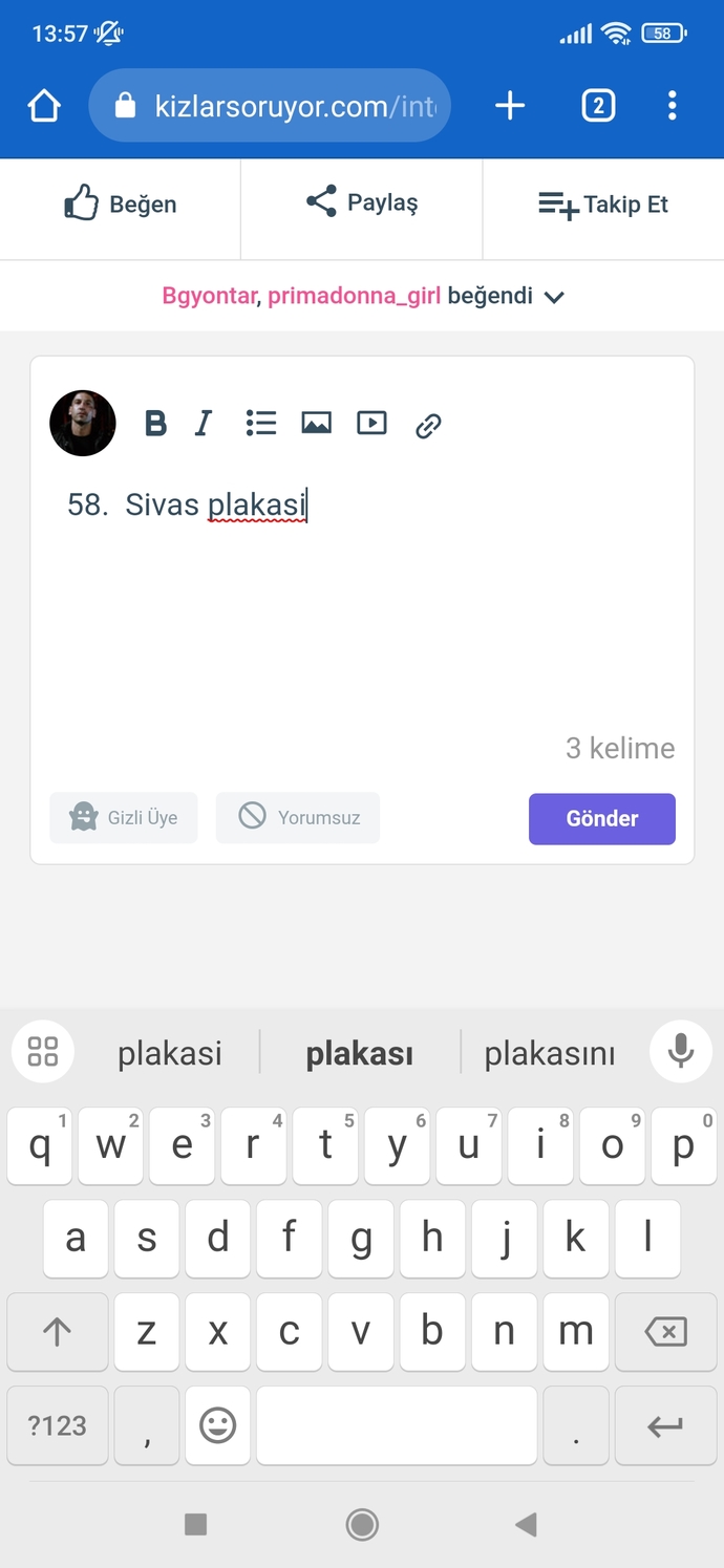 Pil seviyeniz % kaç?
