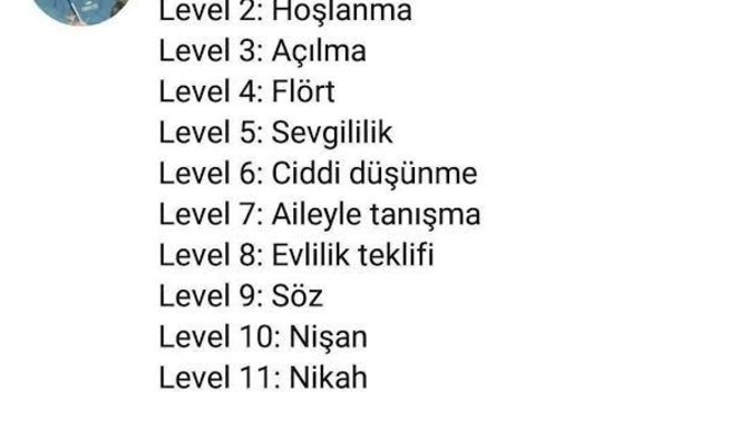 Bir ilişkide en çok kaçıncı levele kadar gelebildiniz?