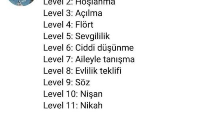Bir ilişkide en çok kaçıncı levele kadar gelebildiniz?