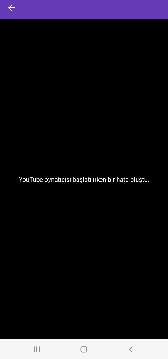 Burada paylaşılan vidioları YouTubede neden açılmıyor olabilir?
