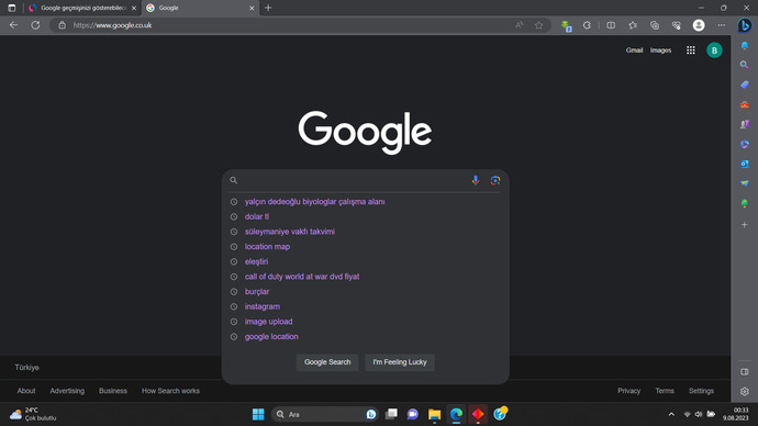 Google geçmişinizi gösterebilecek cesaretiniz var mı?