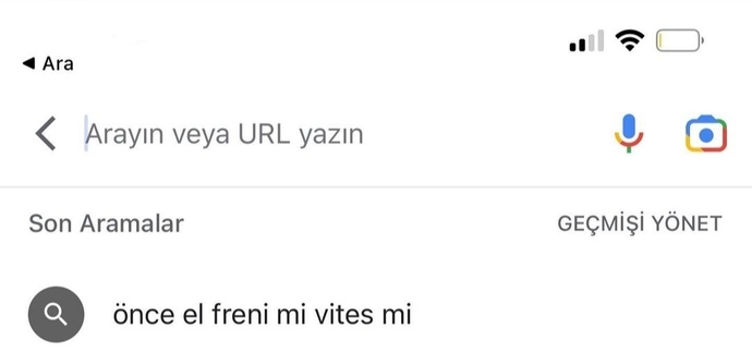 Google geçmişinizi gösterebilecek cesaretiniz var mı?