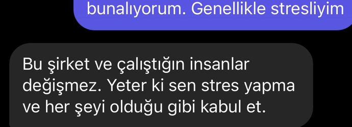 İş arkadaşım bana mı yürüyor?