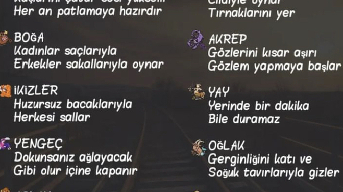 Burçlar gergin olduğunda neler yapar?