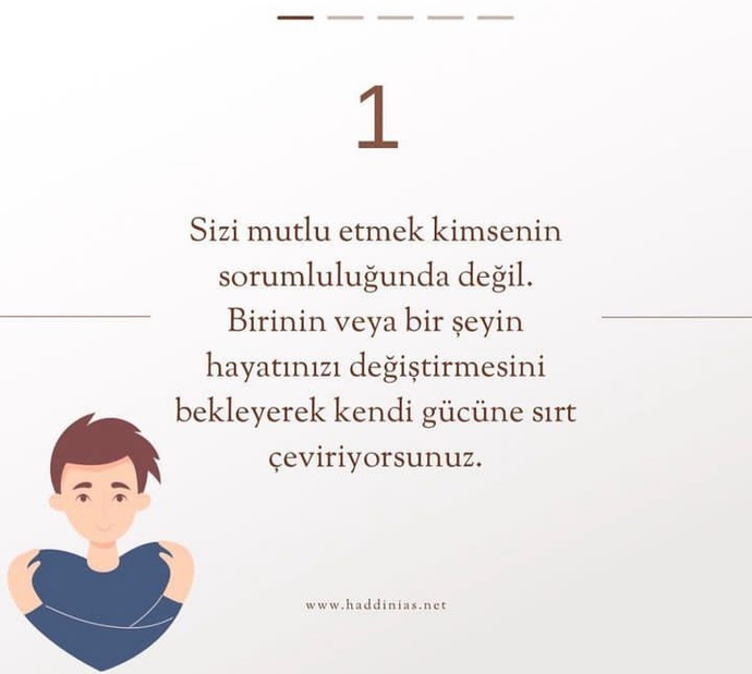 Sorumlulukları kendinize alıyor musunuz yoksa kendi gücünüze sırt mı çeviriyorsunuz?
