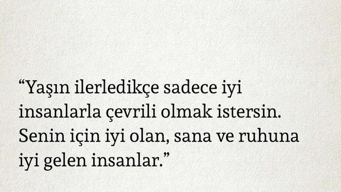 Etrafınız nasıl insanlarla çevrili?