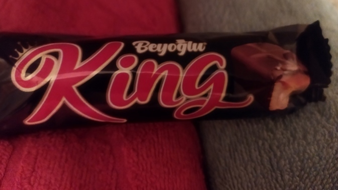 Beyoğlunun yeni çıkan çikolatası Kingi hiç denediniz mi?
