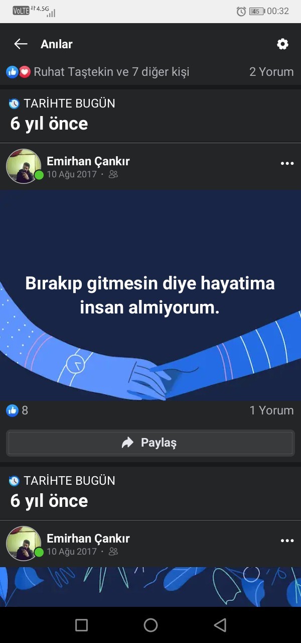 İnsanlar birakip gider mi hep?