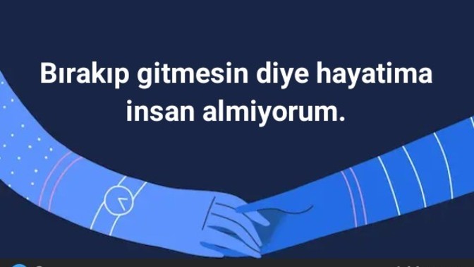 İnsanlar birakip gider mi hep?