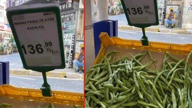 Ayşe Kadın fasulyenin kilosu 137 lira oldu! Sezonu olmasına rağmen ne kadar bu kadar pahalı?