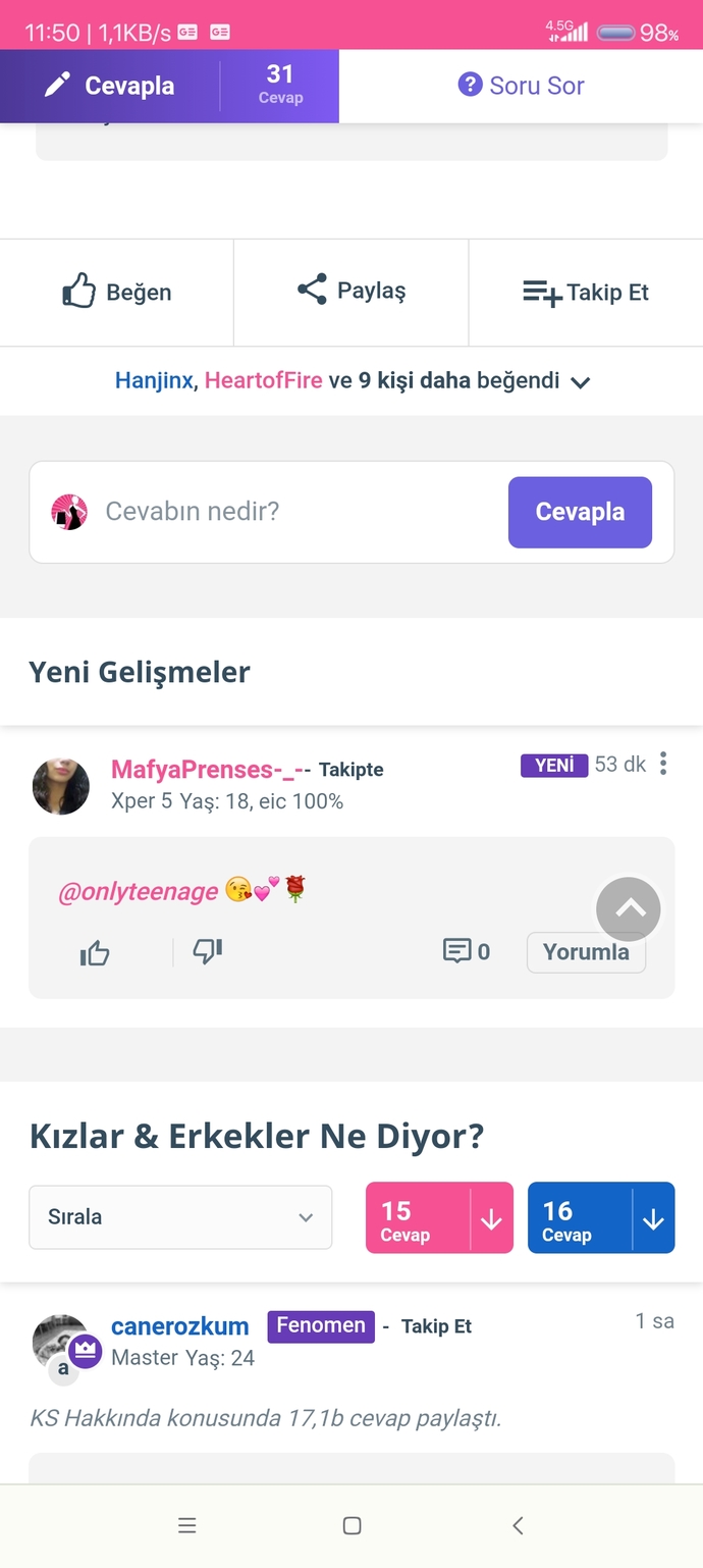 Aşkitooomm seni çok seviyooommm😚galp, galp, galp, galp😌😂