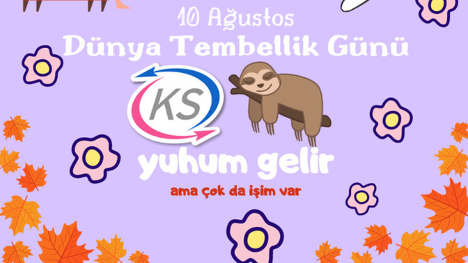 Bugün Dünya Tembeller Günü! 🦥 Tembelliğine 10 puan üzerinden kaç verirsin?