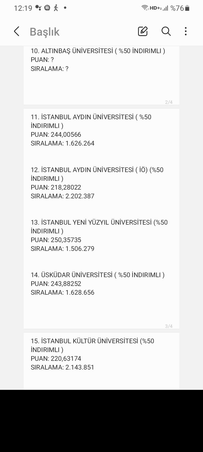 Sizce hangi tercihim gelir?