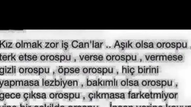Kadın olmak kadar zor bisey var mı ?