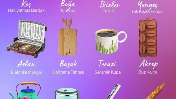 Burcuna göre hangi ev aletisin?