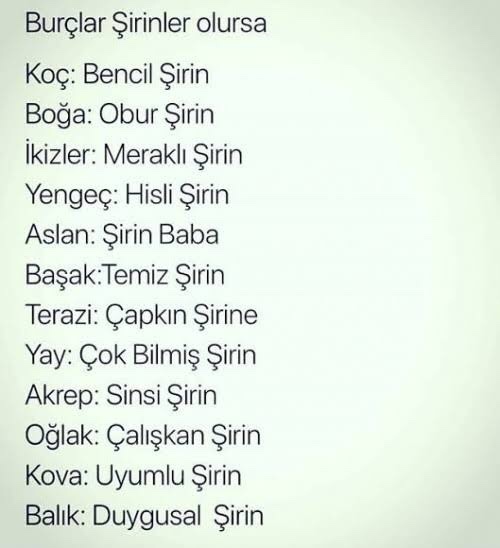 Burcunuza göre nasıl şirinsiniz?