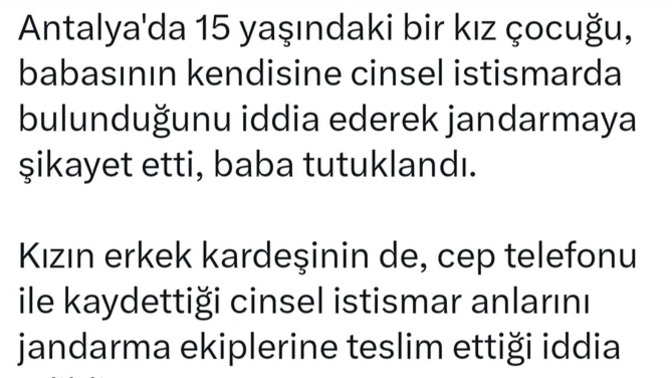 Çocuklar ebeveynlerinin yanında bile güvende değilse nerede güvende olacaklar?