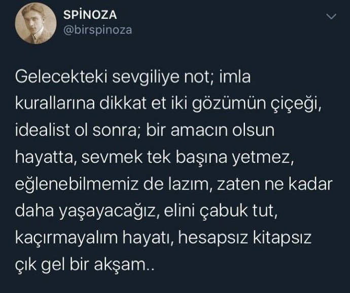 Gelecekteki eşinize bir not bırakmak ister misiniz?