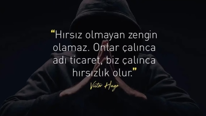 Her zengin hırsız mıdır?