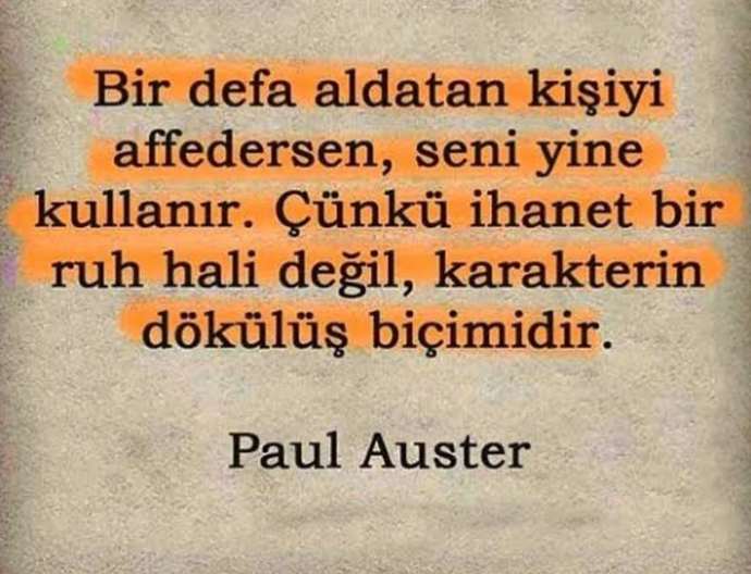 Hiç aldattınız/aldatıldınız mı?