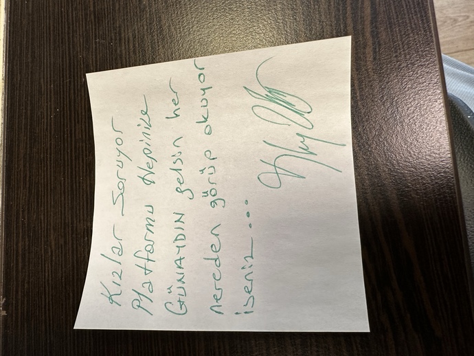 Sevdiğiniz birine sürpriz olsun diye küçük notlar yazar mısınız?