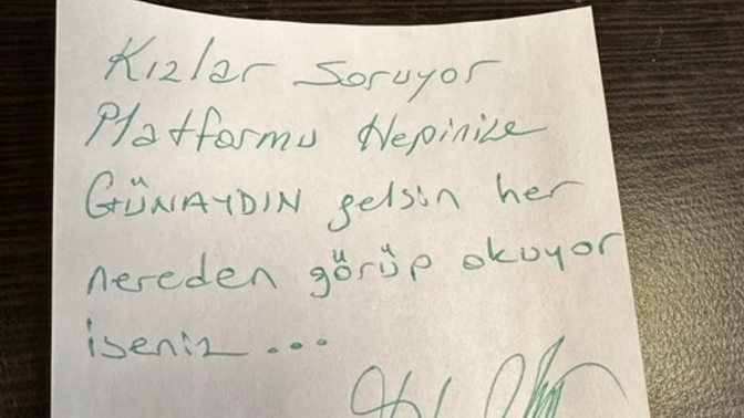 Sevdiğiniz birine sürpriz olsun diye küçük notlar yazar mısınız?