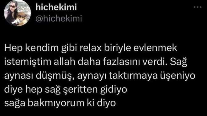 Sizden daha rahat olan biriyle yapabilir misiniz?