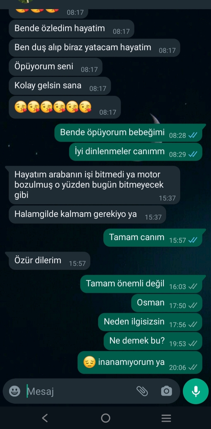 Arkadaşlar sosyal bir uygulamadan bir çocukla buluştuk beni şu an tınlamıyor neden?