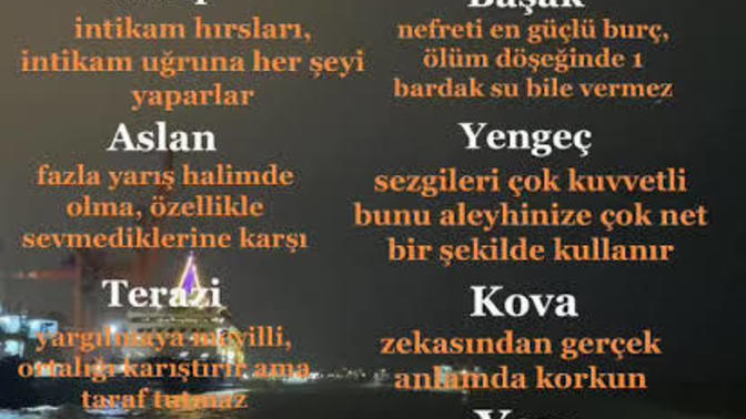 Burcuna göre tehlikeli yanların neler?