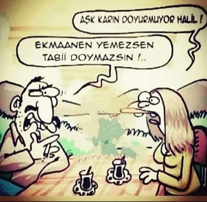 Aşk, karın doyurur mu?