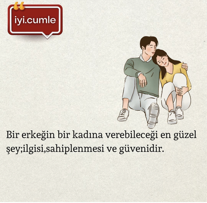 Bir erkeğin, bir kadına verebileceği en güzel şey nedir?