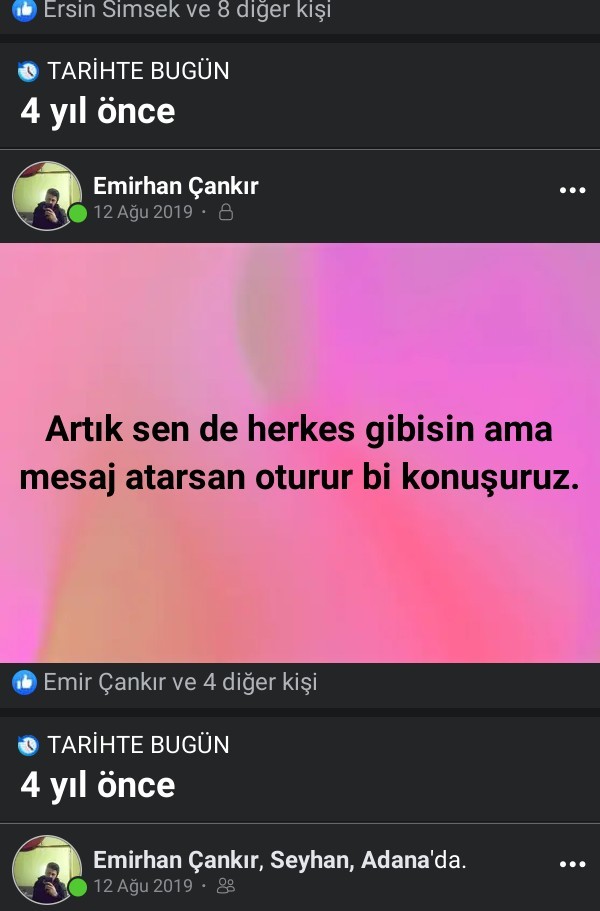 Mesaj beklediğin var mı kim?