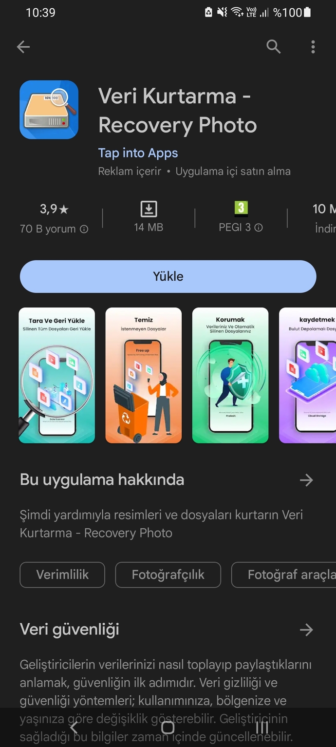 Silinen resimleri nasi kurtara bilirim?