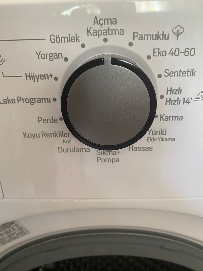 Çamaşır makinesini kısa modda nasıl çalıştırabilirim?