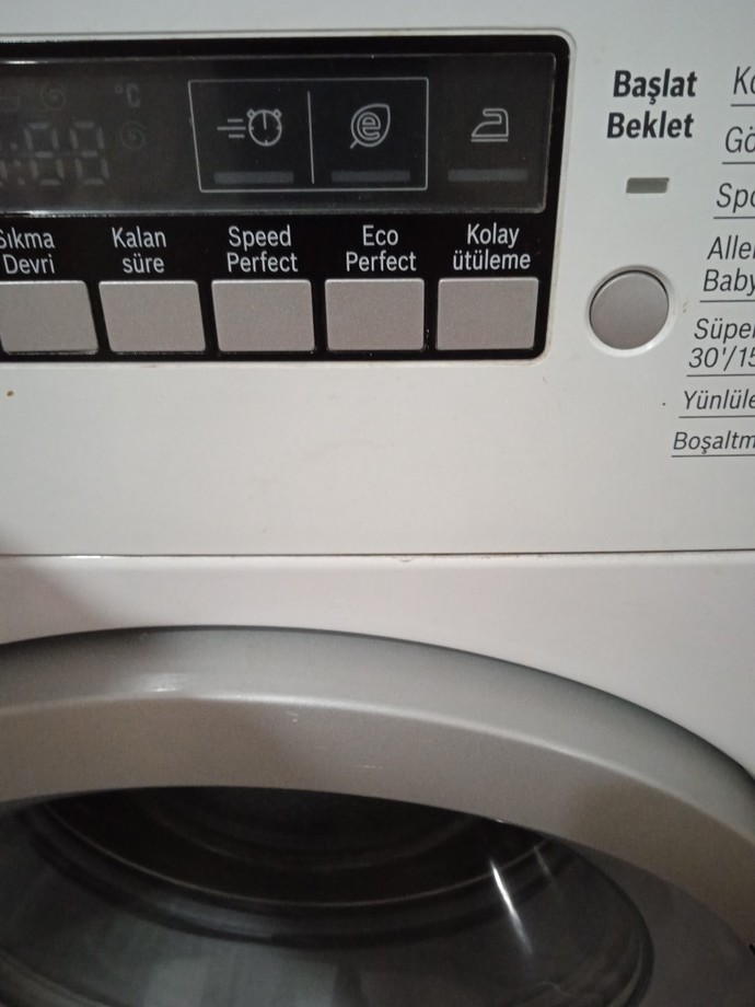Çamaşır makinesini kısa modda nasıl çalıştırabilirim?
