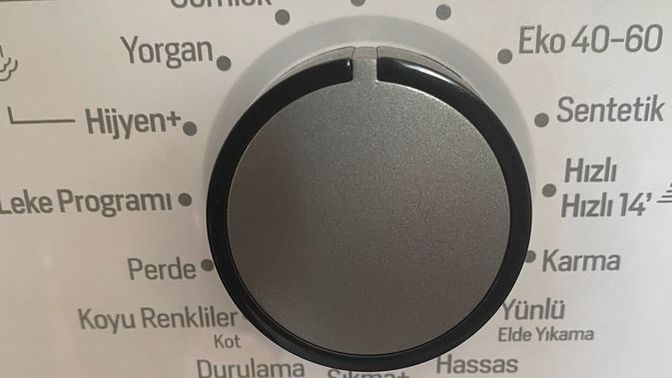 Çamaşır makinesini kısa modda nasıl çalıştırabilirim?