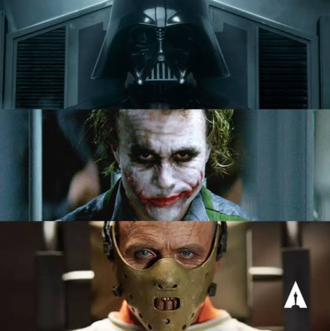 Darth Vader mı Joker mi yoksa Hannibal Lectera mı karşı savaşmayı tercih ederdiniz 😄?
