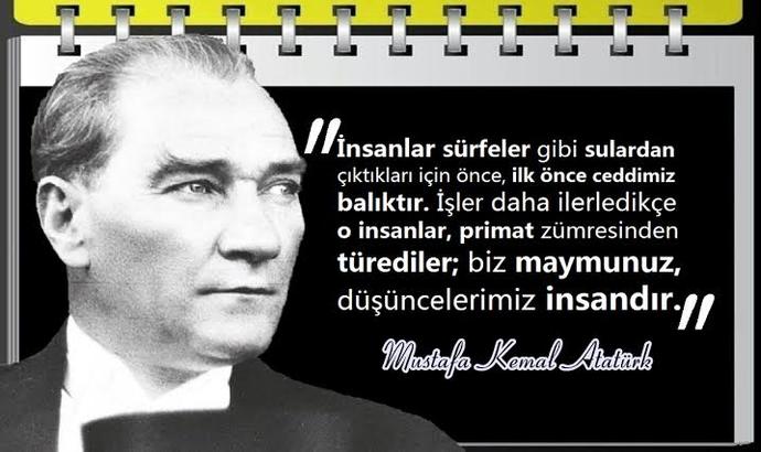 Mustafa Kemal Atatürkün çoğu konuda bilgisinin olması sizi şaşırtmıyor mu?